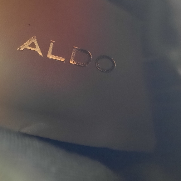 Aldo Cirelle Black Sequin Boots Size 8 US - Picture 10 of 15